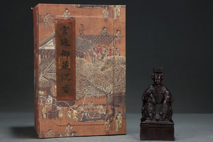 A Rare Eaglewood Figure Ornament