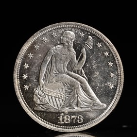USA One Dollar 1873 Coin