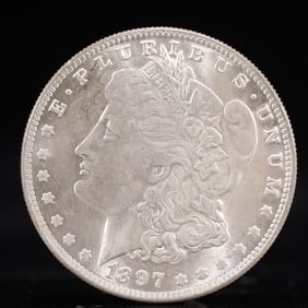 USA Morgan Dollar 1897 Coin