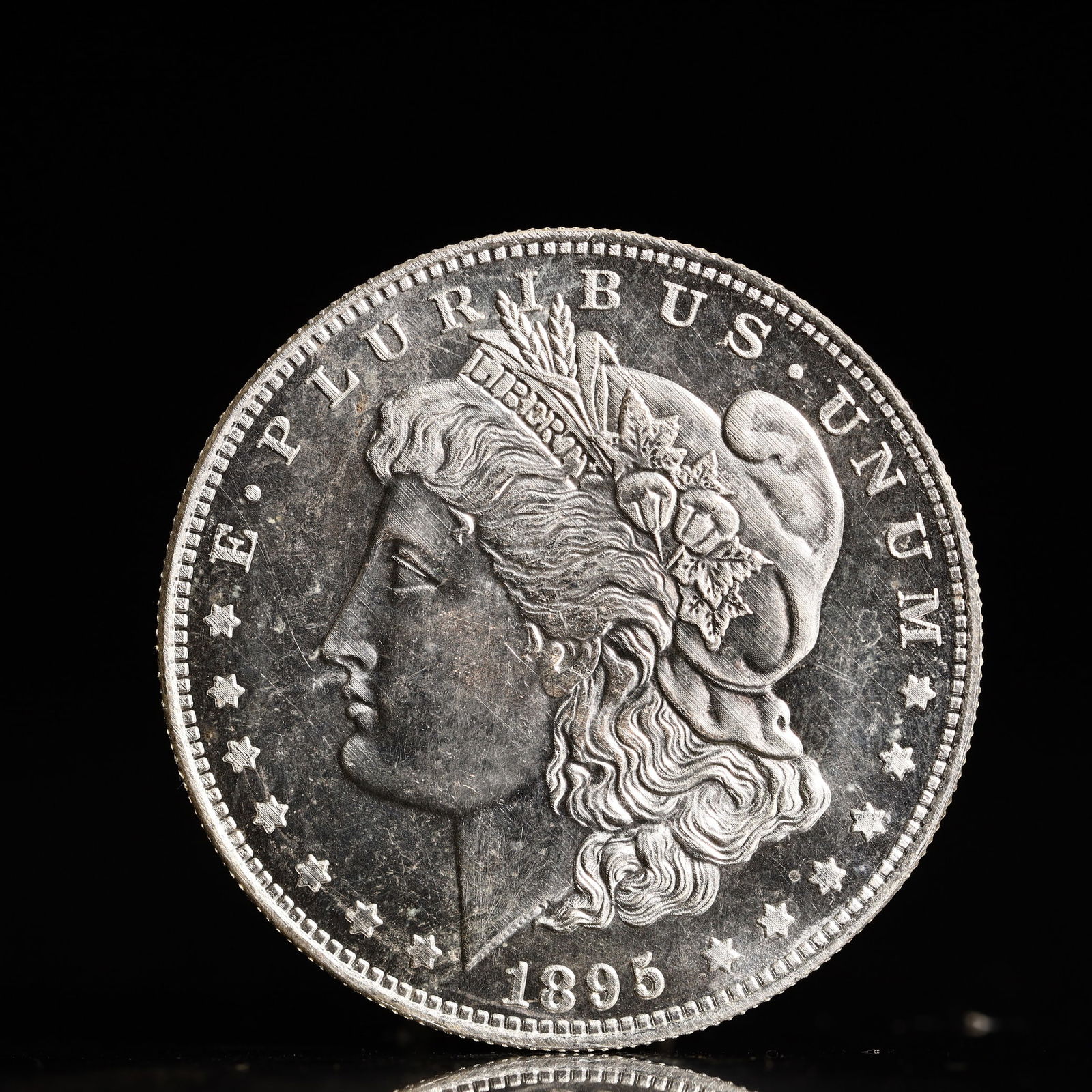 USA Morgan Dollar 1895 Coin (1 of 2)