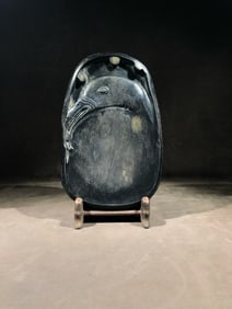 An Exquisite Goose Pattern Inkstone