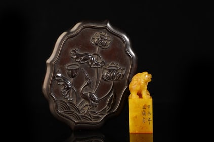An Exquisite Tianhuang Stone Auspicious Beast Pattern Seal