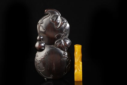 An Exquisite Tianhuang Stone Auspicious Cloud and Bamboo Pattern Seal