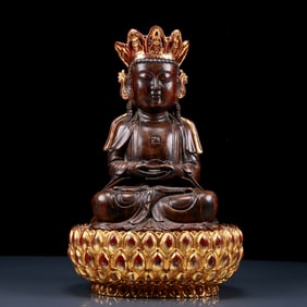 An Exquisite Eaglewood Statue of Bodhisattva
