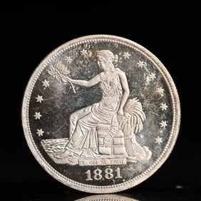 USA Trade Dollar 1881 Coin