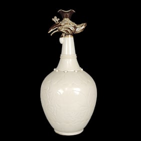 A Rare Ding yao Flower Pattern Vase