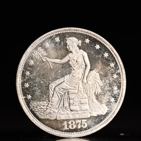 USA Trade Dollar 1875 Coin