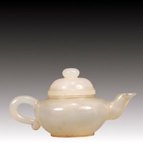 An Exquisite Crystal Teapot