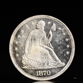 USA One Dollar 1870 Coin