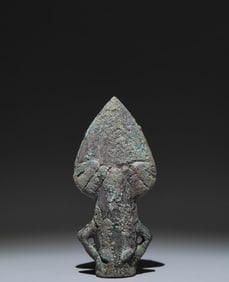 An Archaic Bronze Cloud and Thunder Pattern Weapon