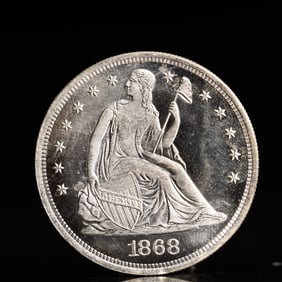 USA One Dollar 1867 Coin