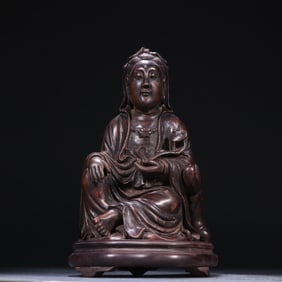 A Fine Eaglewood Statue of Avalokitesvara