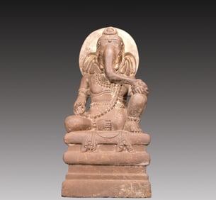 A Wonderful Limestone Figure Of Anna-Vinivarta