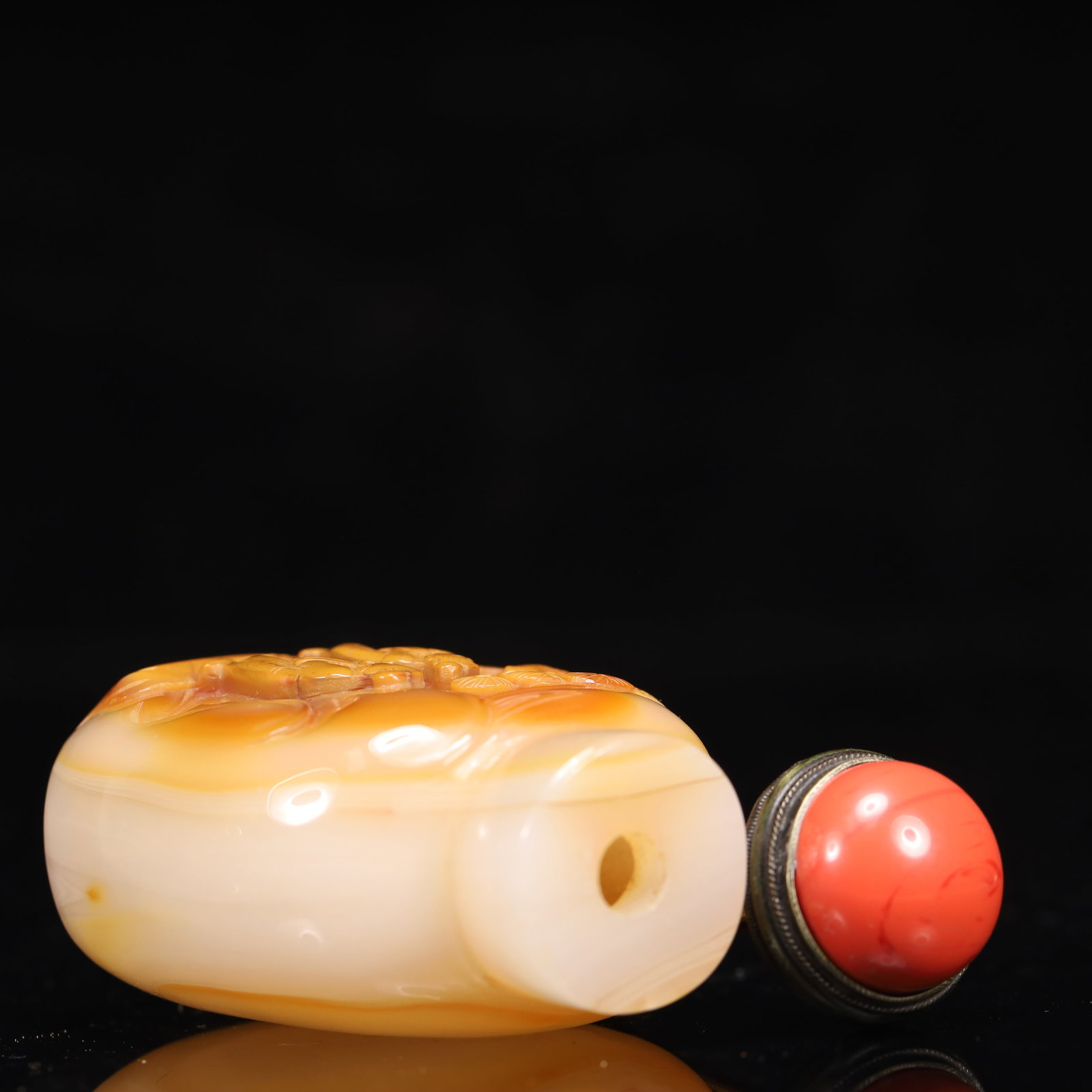 An Exquisite Agate Figure Pattern Snuff Bottle - 8