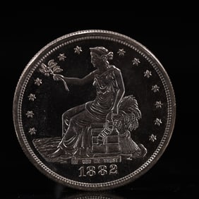 USA Trade Dollar 1882 Coin
