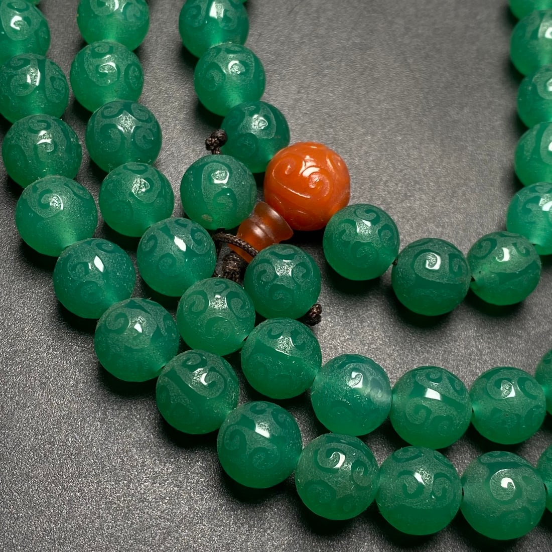 An Exquisite Agate Necklace - 7