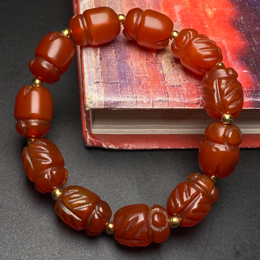 An Exquisite Agate Bracelets - 4