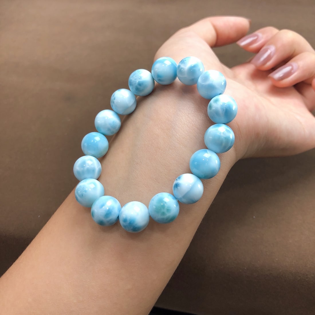 An Exquisite Larimar Bracelets - 4