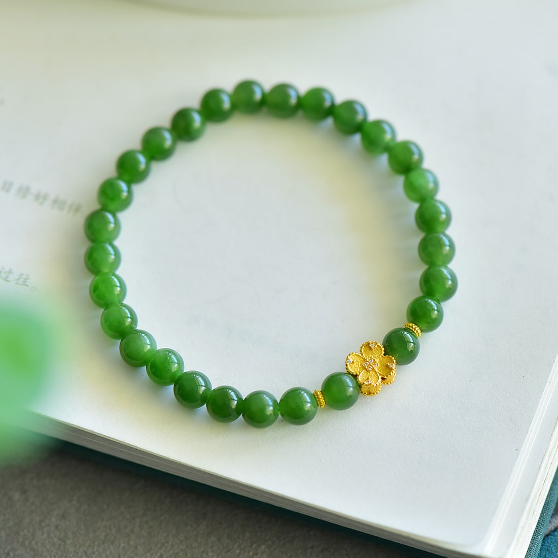 An Exquisite Jasper Bracelets - 2