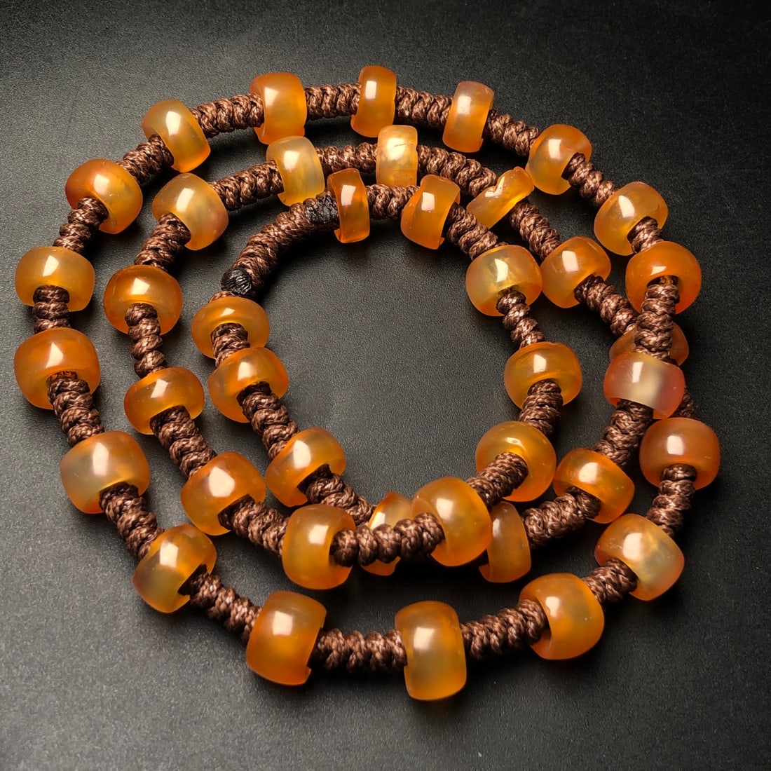 An Exquisite Agate Necklace: An Exquisite Agate Necklace,Size:11mmx6mm,13mmx8mm 玛瑙项链
