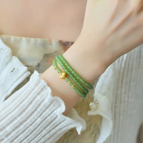 An Exquisite Jasper Bracelets