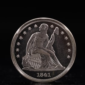 USA One Dollar 1841 Coin