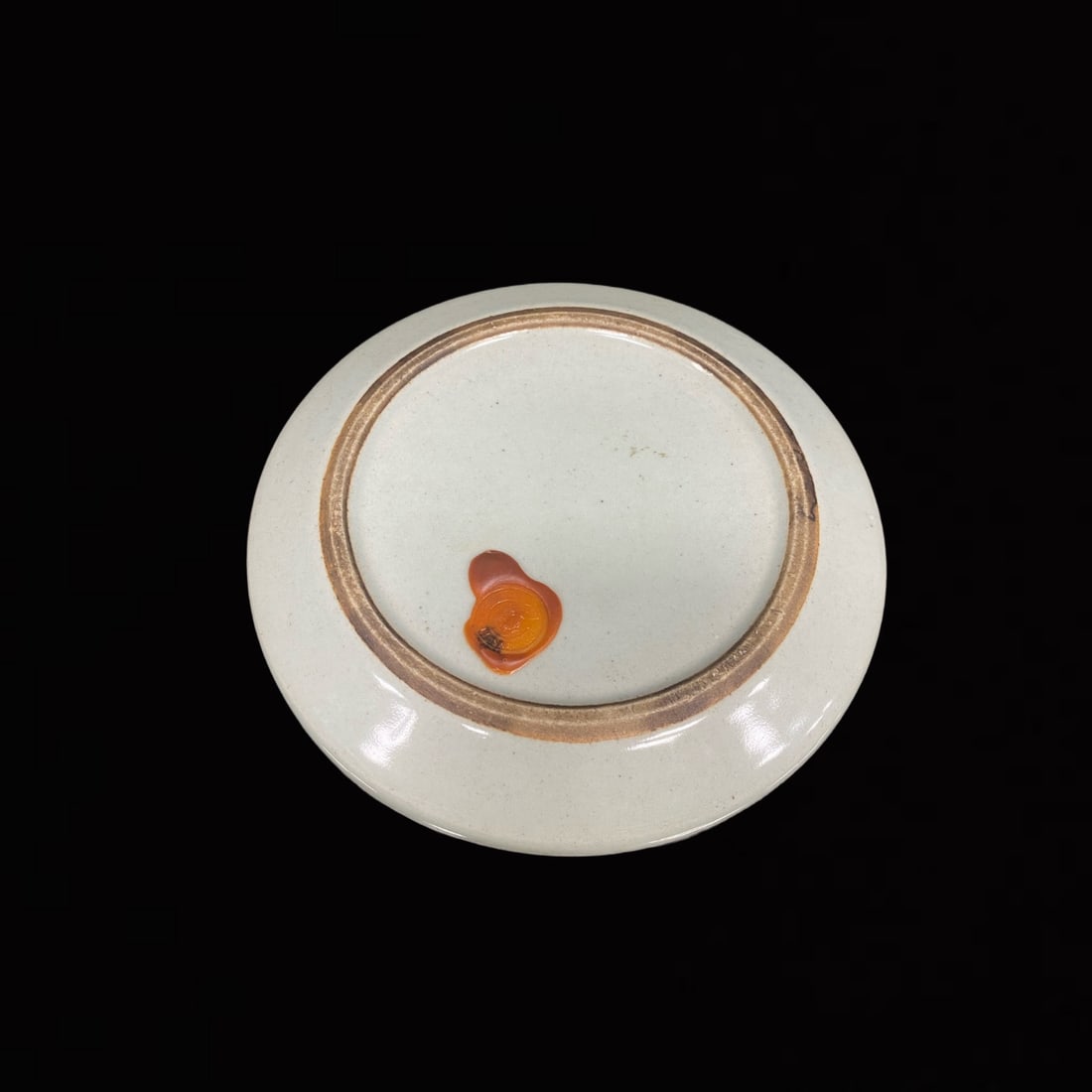An Exquisite Ruby Red Glazed Plate - 2