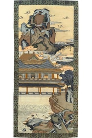 A Fine Landscape Pattern Kesi