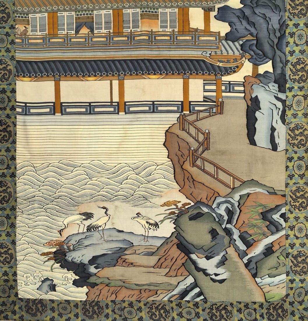 A Fine Landscape Pattern Kesi - 2