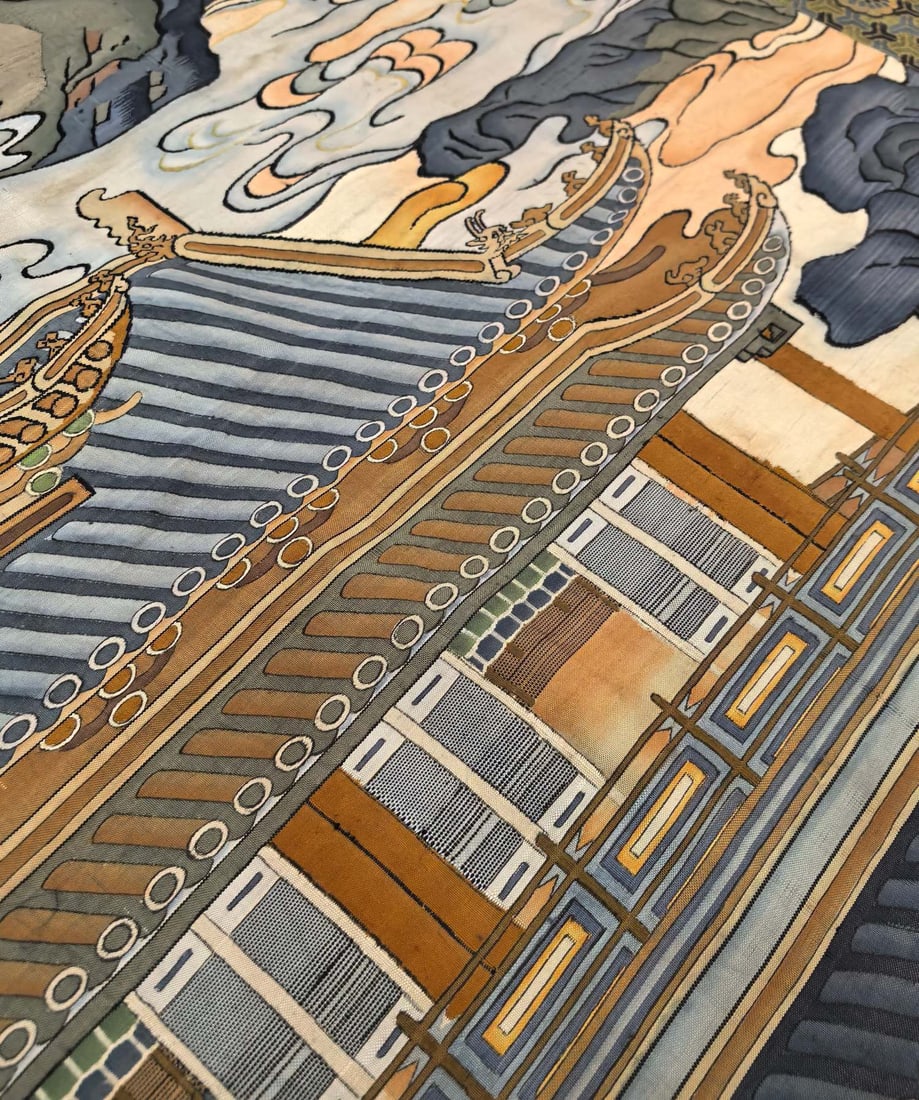 A Fine Landscape Pattern Kesi - 3