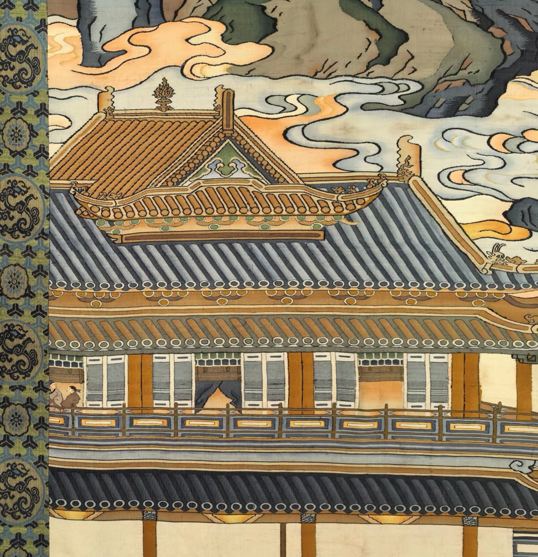 A Fine Landscape Pattern Kesi - 4