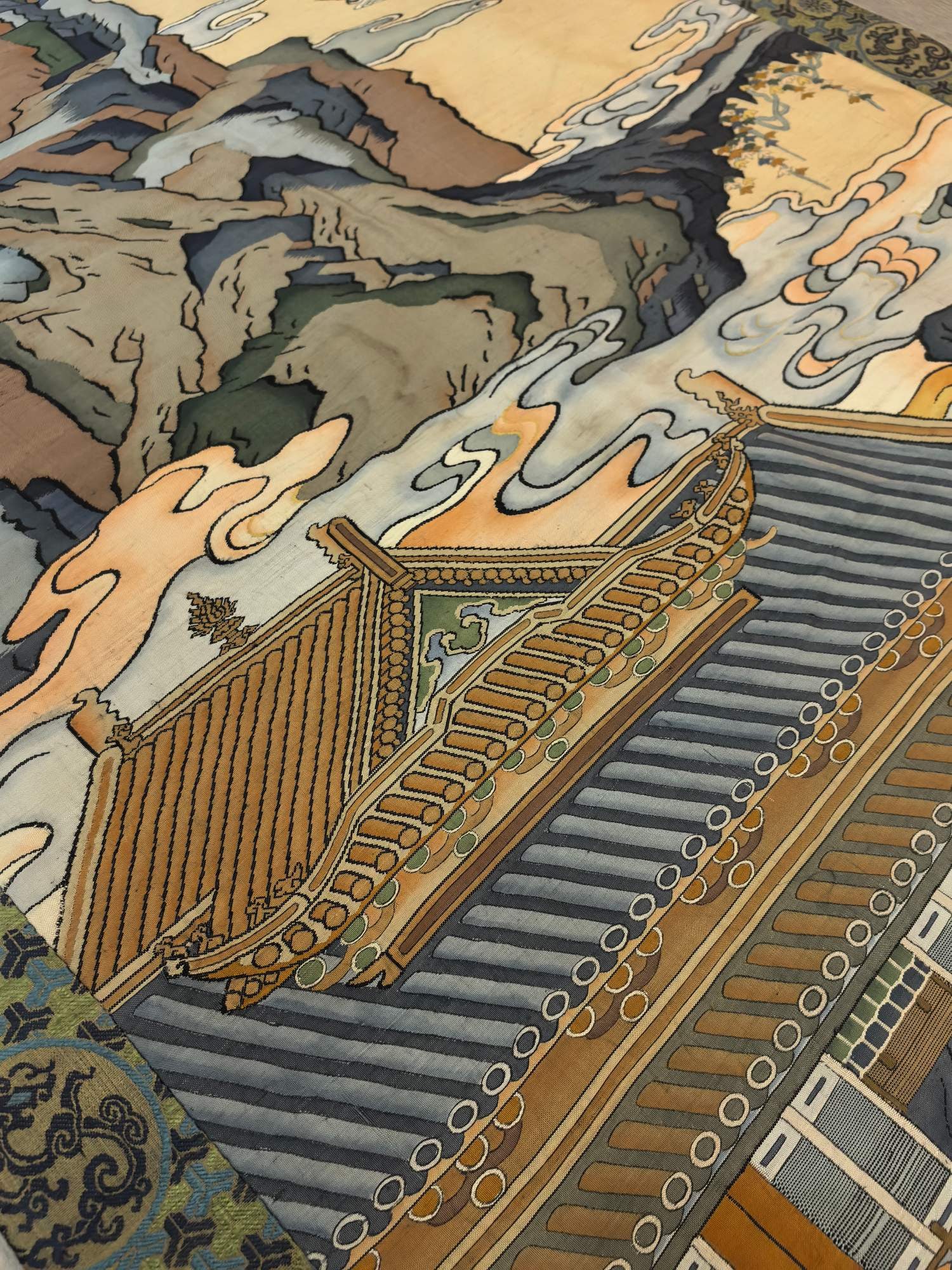 A Fine Landscape Pattern Kesi - 7