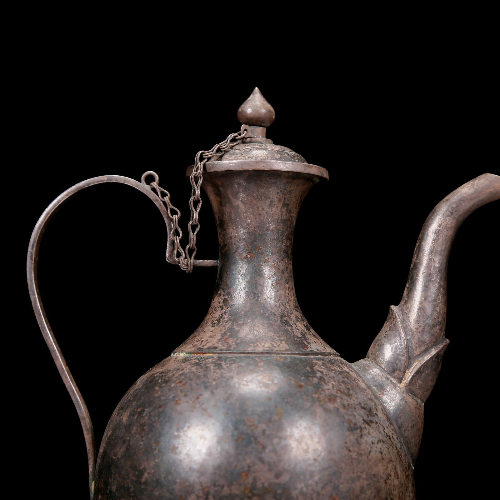 An Exquisite Silver Ewer - 2
