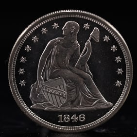 USA One Dollar 1846 Coin