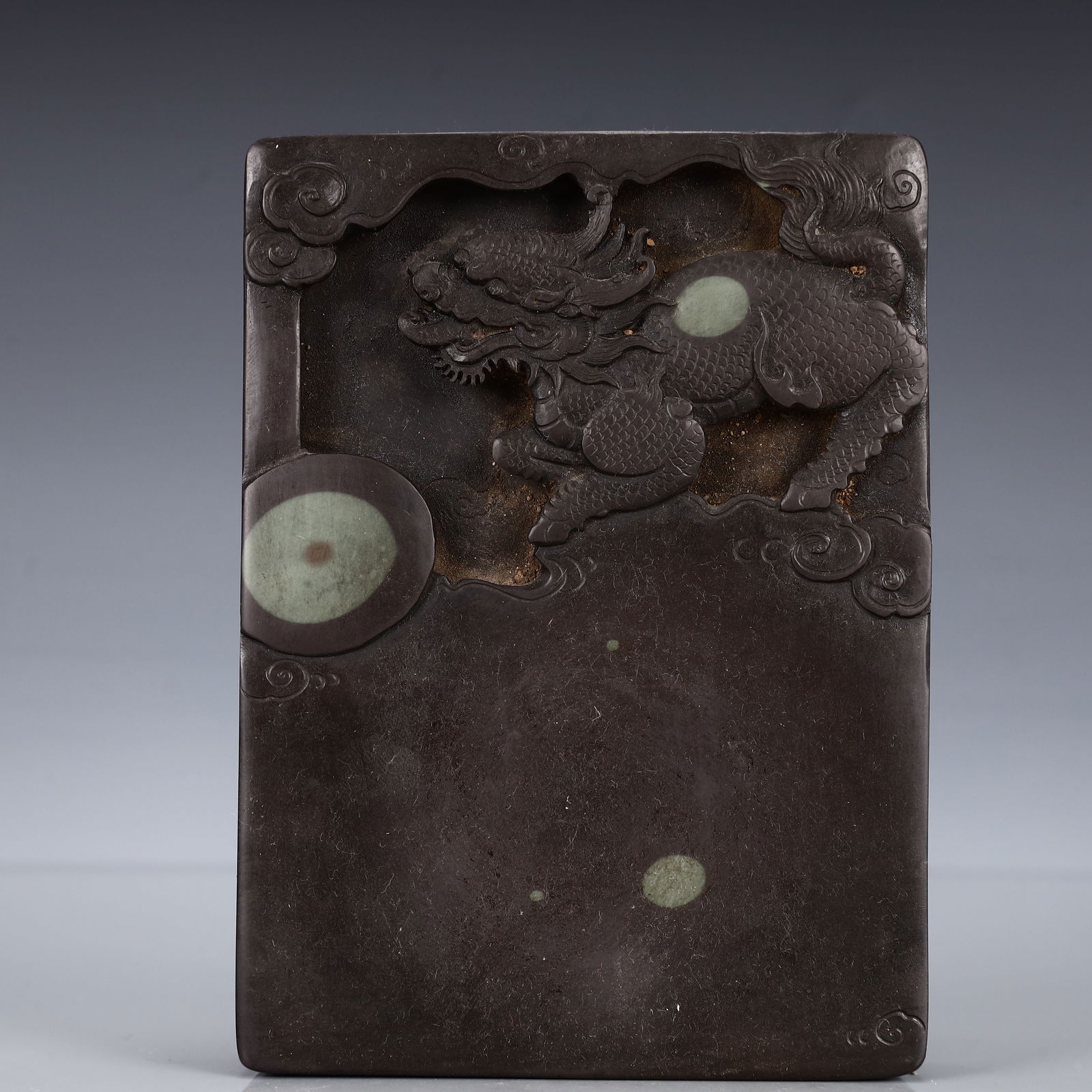 A Rare Kylin Pattern Inkstone - 2