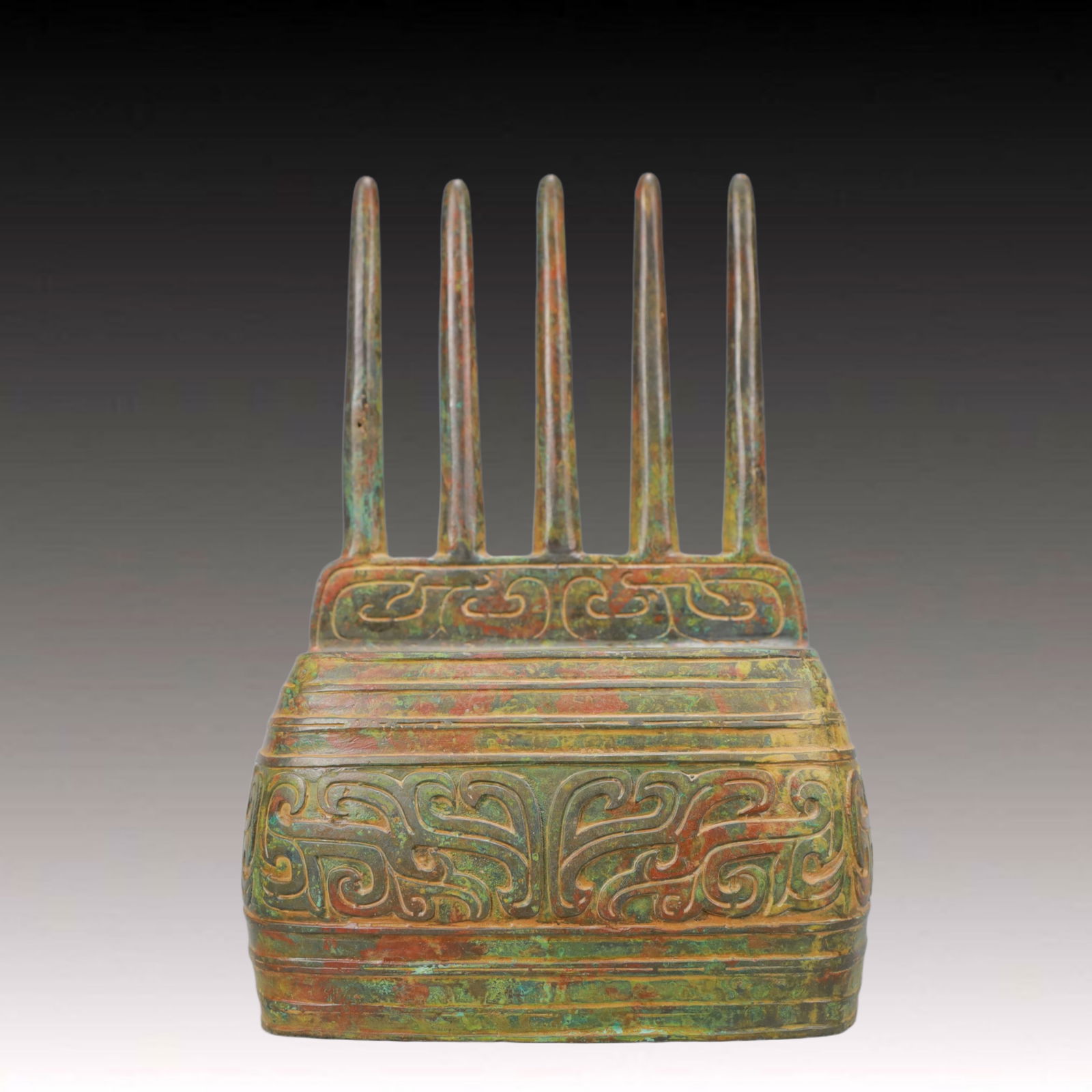 A Rare Bronze Ornament,With Inscription (1 of 7)