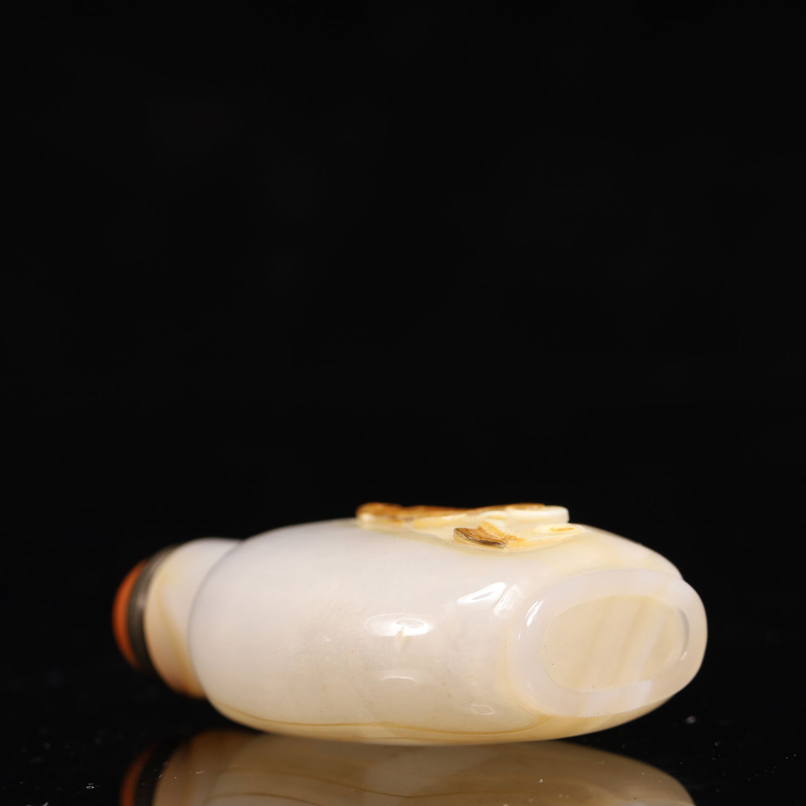 An Exquisite Agate Bird Pattern Snuff Bottle - 9