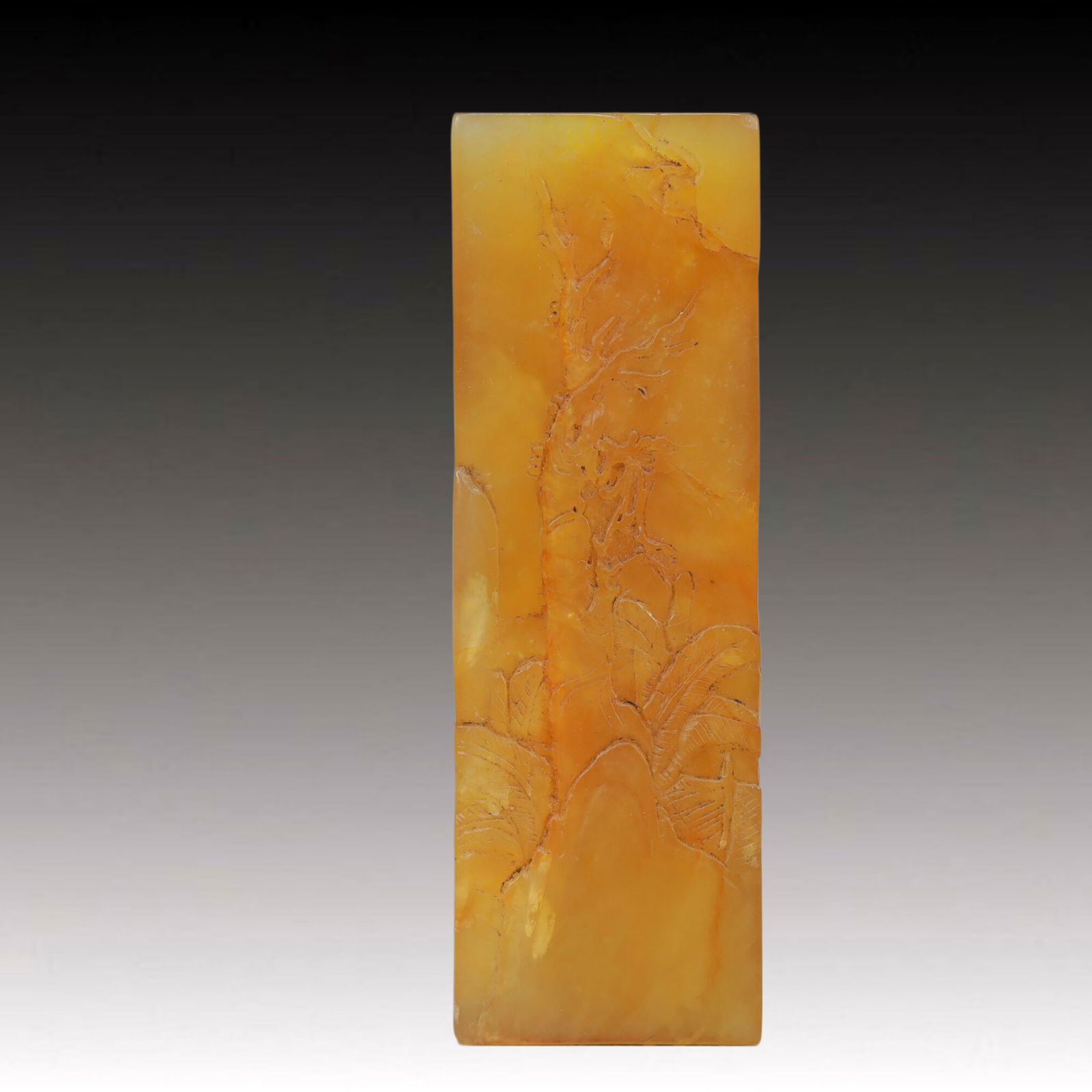 An Exquisite Shoushan Stone Figure Pattern Seal: An Exquisite Shoushan Stone Figure Pattern Seal,Qing Dynasty,China,Size:1inx1inx3in,Weight:150g 寿山石人物纹印章,中国清代