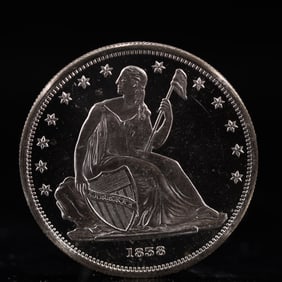 USA One Dollar 1858 Coin