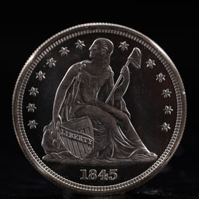 USA One Dollar 1845 Coin