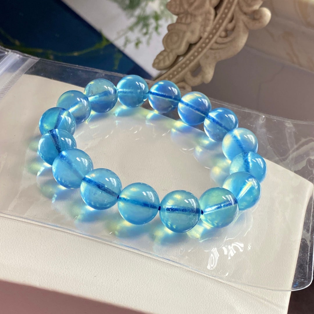 An Exquisite Aquamarine Bracelets - 7