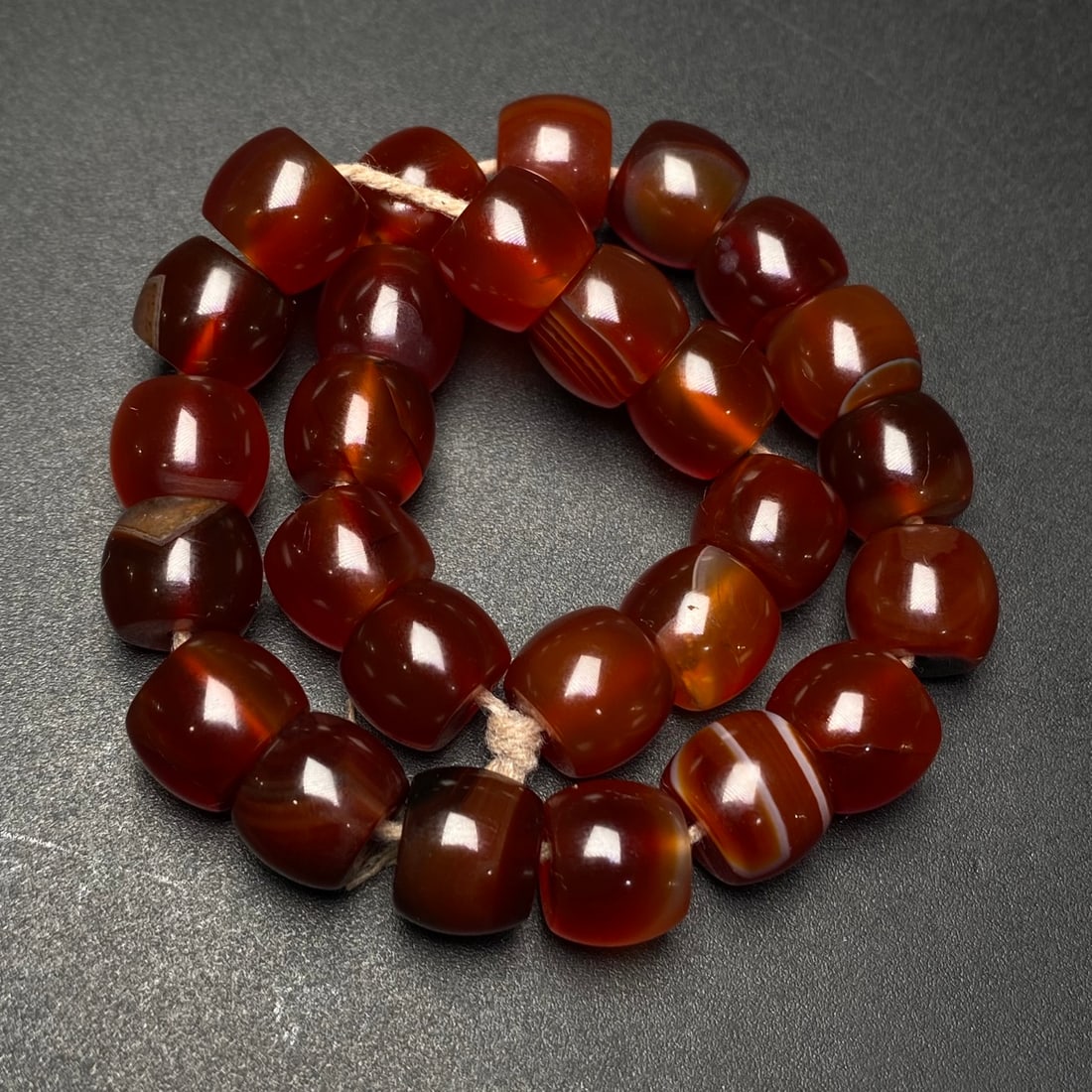 A Precious Agate Bracelets - 6