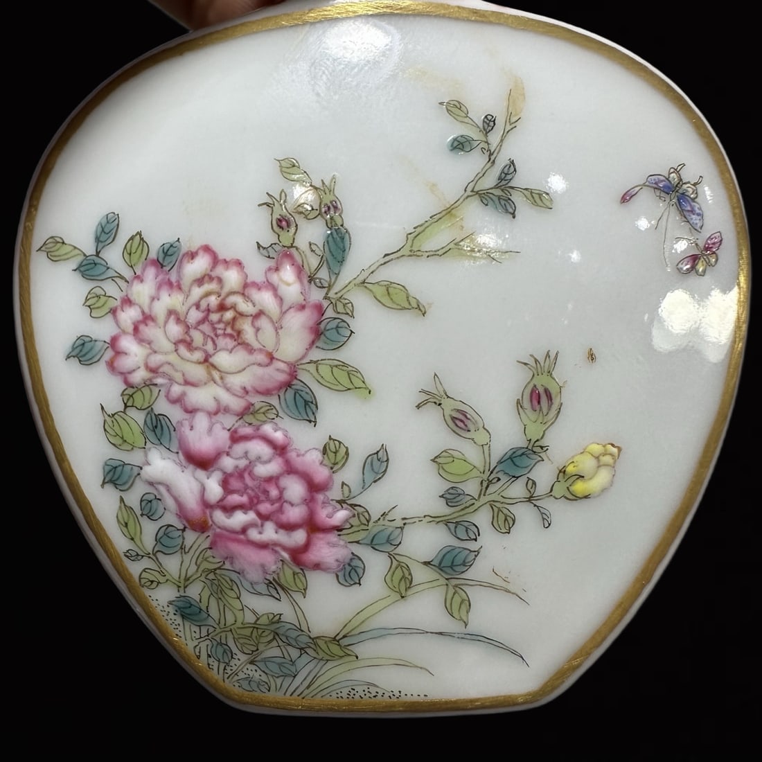 An Exquisite Enamel Flower Pattern Snuff Bottle - 4