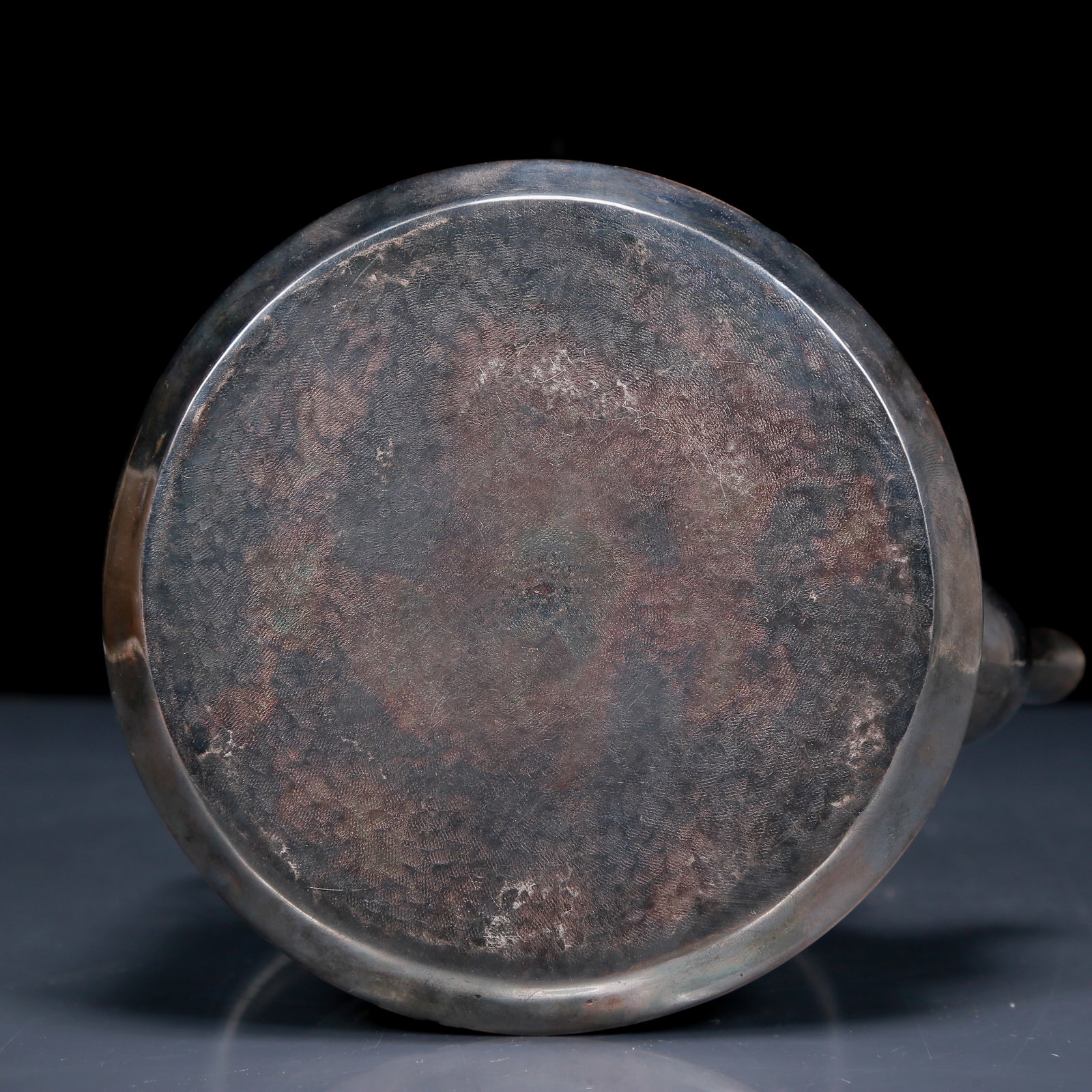 An Exquisite Silver Bamboo Pattern Ewer - 10