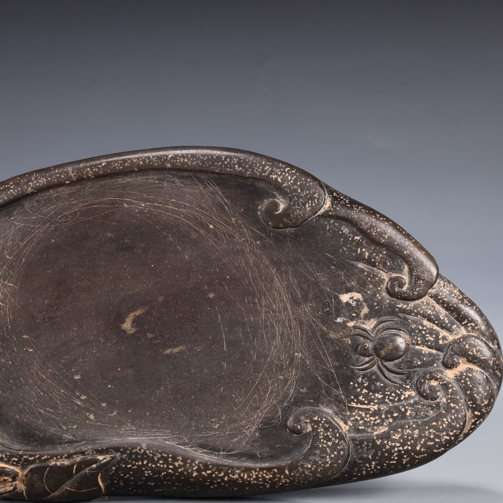 A Rare Spider Pattern Inkstone - 4