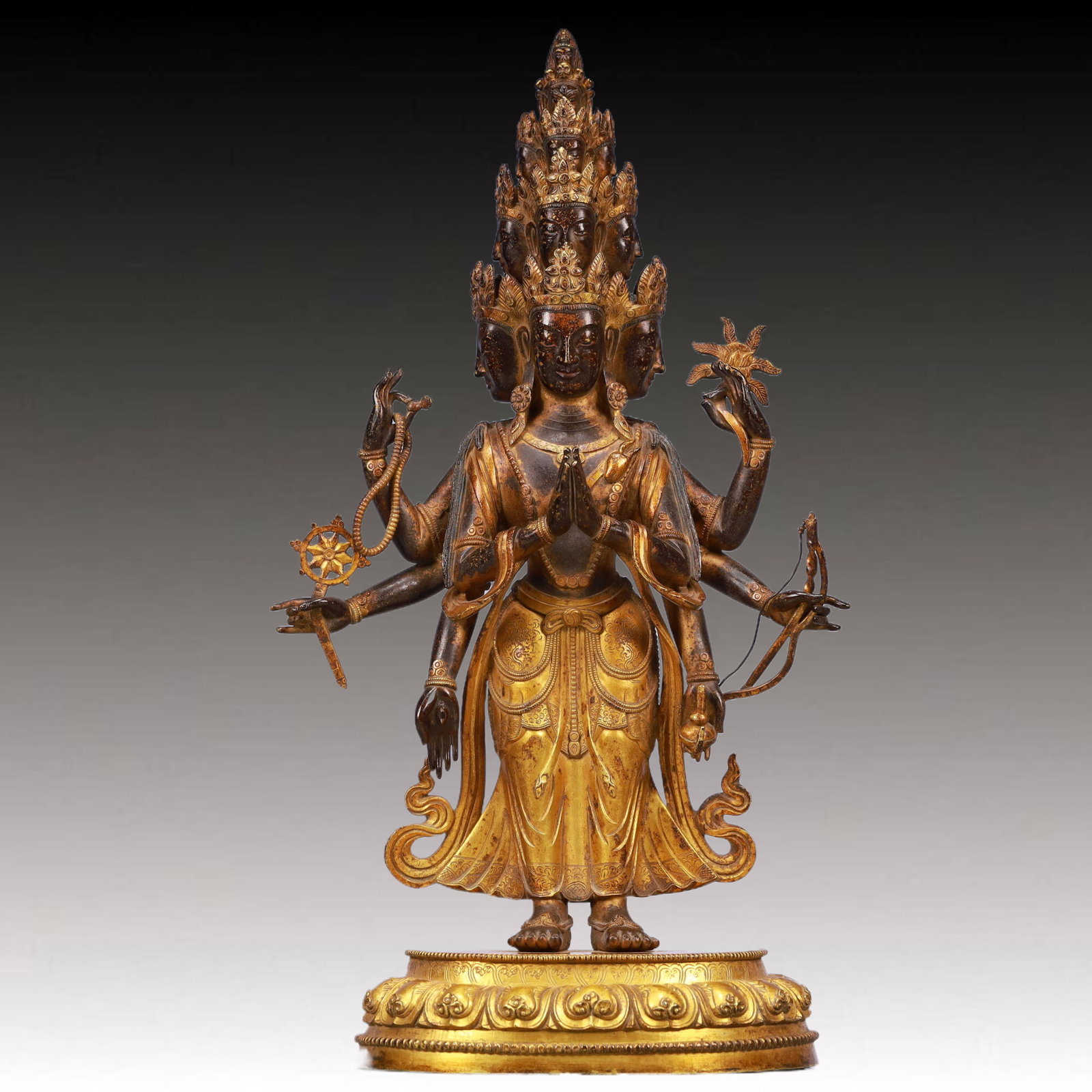 A Solemn A Rare Buddha Statue (1 of 10)