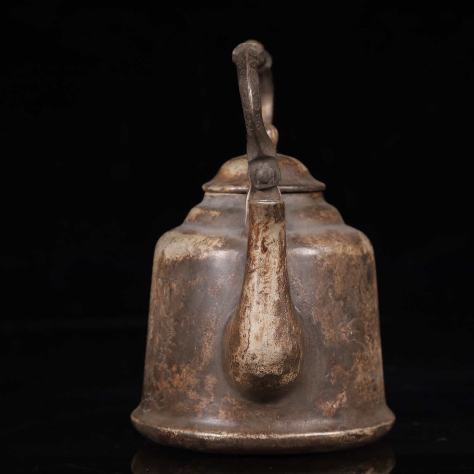 An Exquisite Silver Figure Pattern Ewer - 9