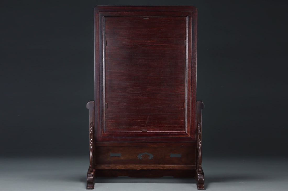 A Huge Blue and White Porcelain Pattern Table Screen - 7