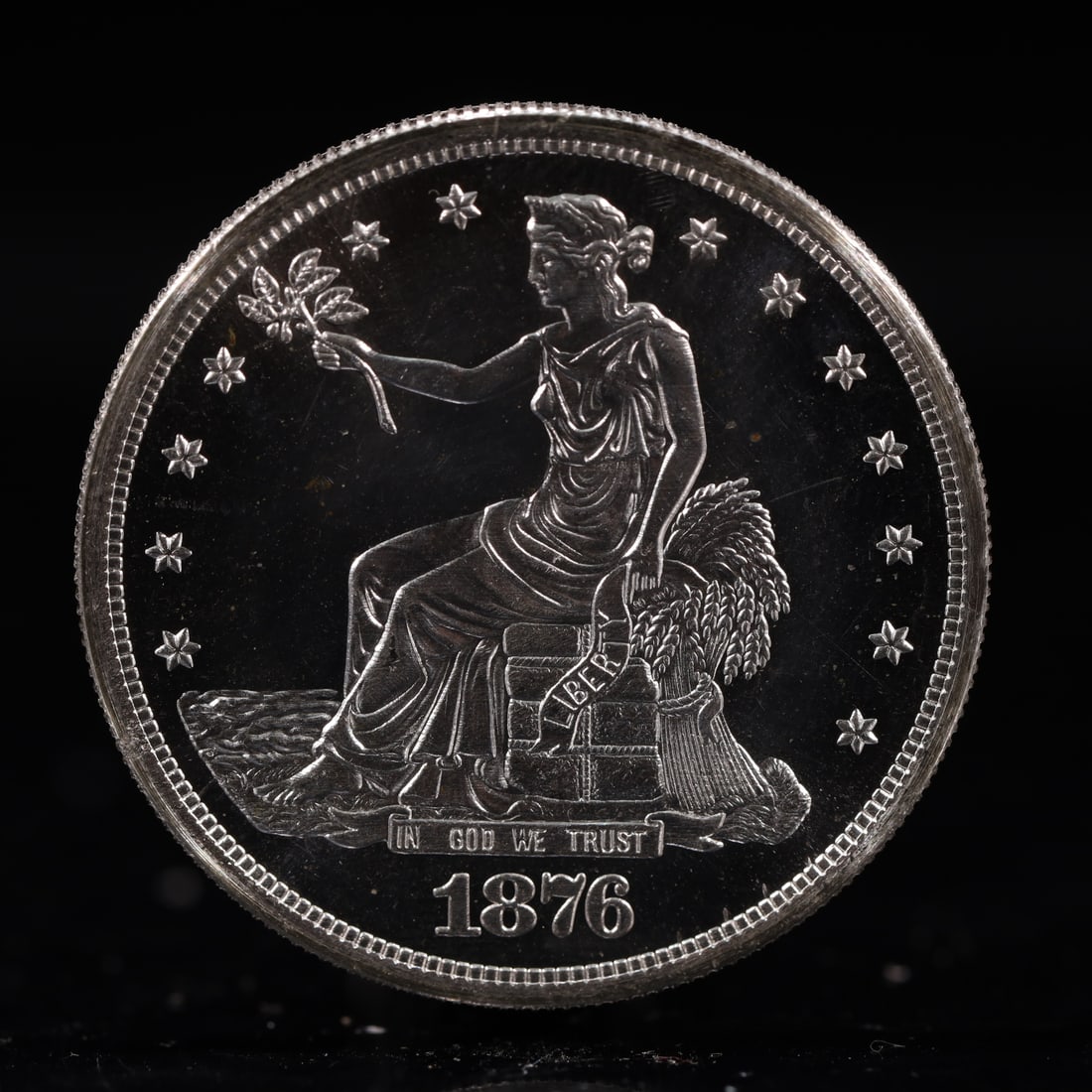USA Trade Dollar 1876 Coin (1 of 2)
