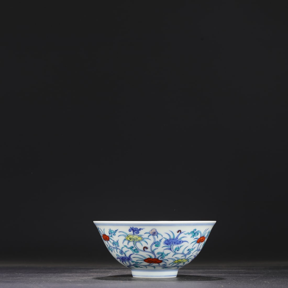 An Exquisite Doucai Ganoderma Lucidum Pattern Bowl - 2